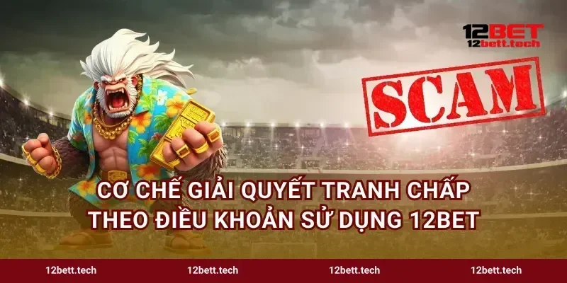 Cơ chế giải quyết tranh chấp theo điều khoản sử dụng 12bet