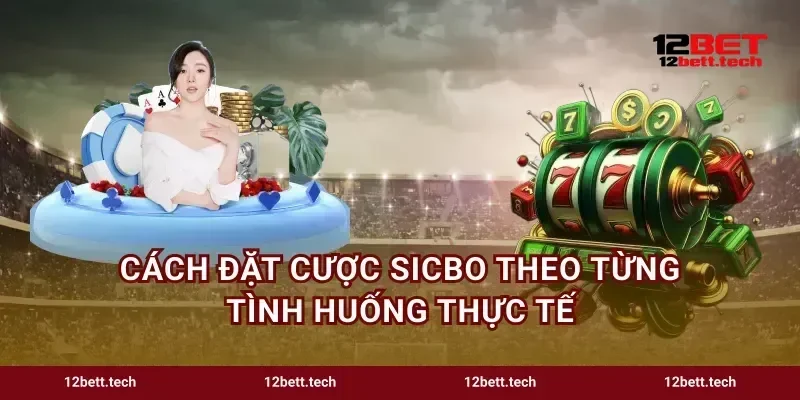 Cách đặt cược Sicbo theo từng tình huống thực tế